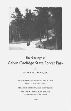 [Gutenberg 61400] • The Geology of Calvin Coolidge State Forest